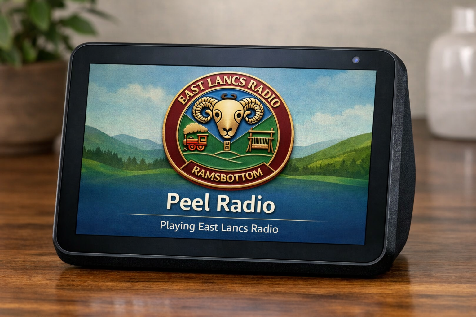Echo Show 8 Peel Radio